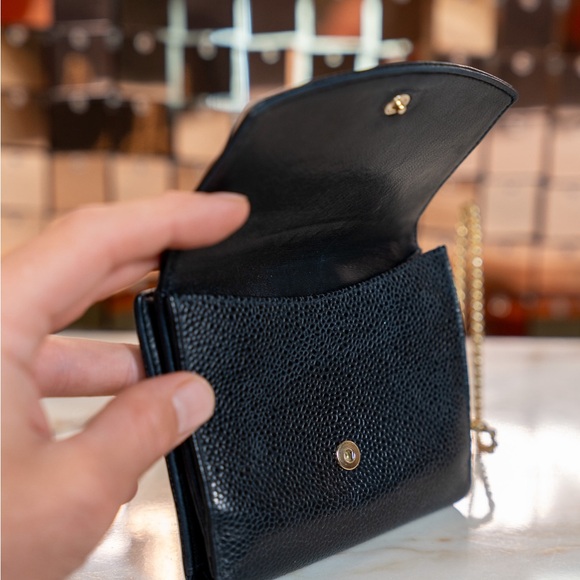 CHANEL Wallet Bi fold wallet Black
Leather Caviar skin 8377258 - Picture 15 of 16